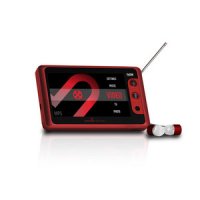 MP5 TDT Portable Energy 7508 8 GB Ruby Red Widescreen 16:9 
