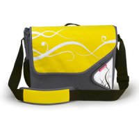 Lapmotion 201 Yellow Messenger Bag for laptops up to 16.4