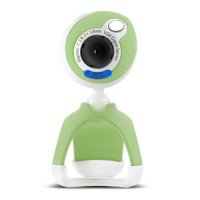 WebCam VGA Joinsee 353 Green. Video-surveillance. Duo and Built-in microphone