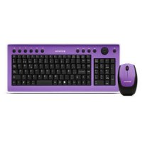 Wireless Keyboard & Mouse Inpput Combo 450 Violet