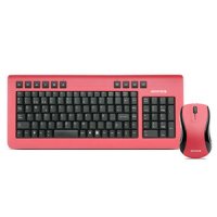 Wireless Keyboard & Mouse Inpput Combo 350 Pink