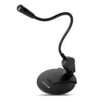 Multimedia microphone Netsound 110 with dismountable stand and flexible body