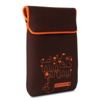 Protective sleeve case LapmotionF71 Natural Chocolate Elastic Band for 15.6