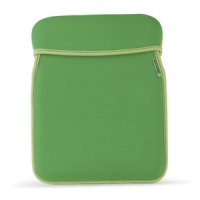 Green neoprene sleeve case for iPad iPad2