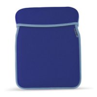 Blue neoprene sleeve case for iPad iPad2