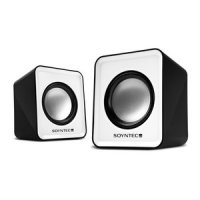 Speakers 2.0 Voizze 120 Black & White USB