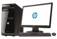 HP Pro 3500 Microtower + Monitor